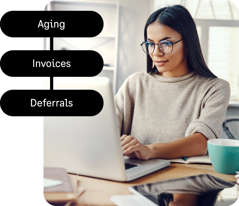 Complete accounts receivable visibility