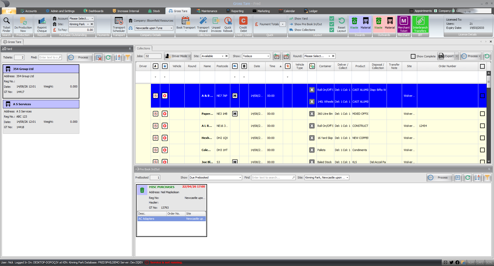 Connect FRED with Sage Intacct